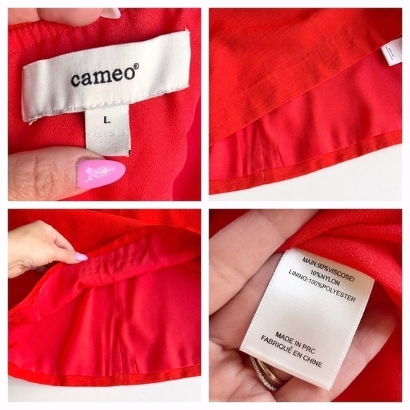 Revolve Cameo Wake Me Ruffled Mini Dress - Picture 12 of 12